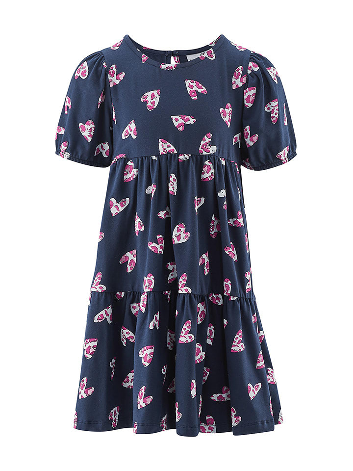 happy girls by Eisend Sukienka w kolorze granatowym rozmiar: 98