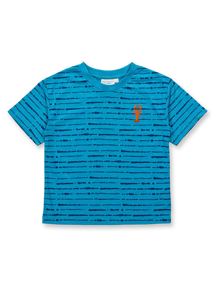 Sense Organics Koszulka "Anton" w kolorze niebieskim rozmiar: 104