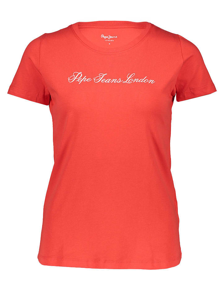 Pepe Jeans Koszulka w kolorze czerwonym rozmiar: M