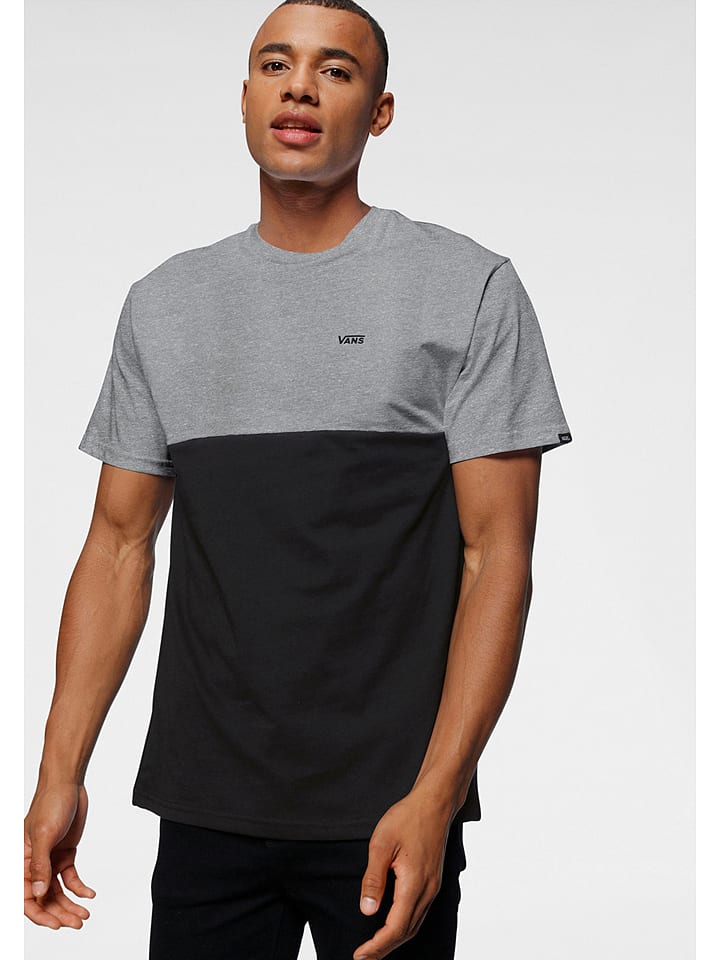 Vans Koszulka w kolorze szaro-czarnym rozmiar: S