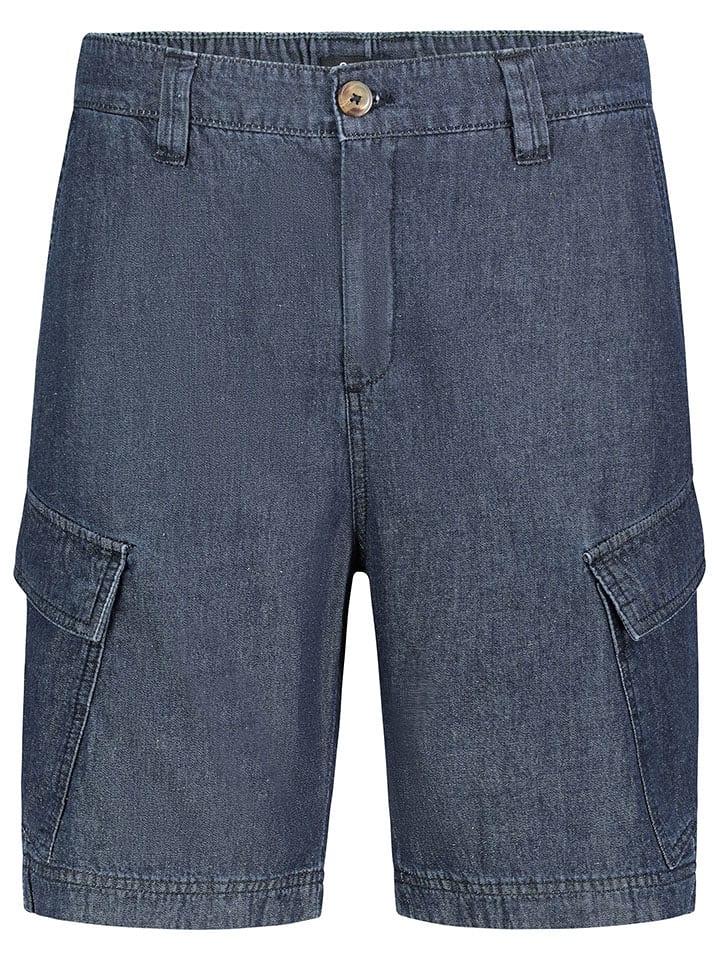 Authentic Style Bojówki dżinsowe w kolorze granatowym rozmiar: W34