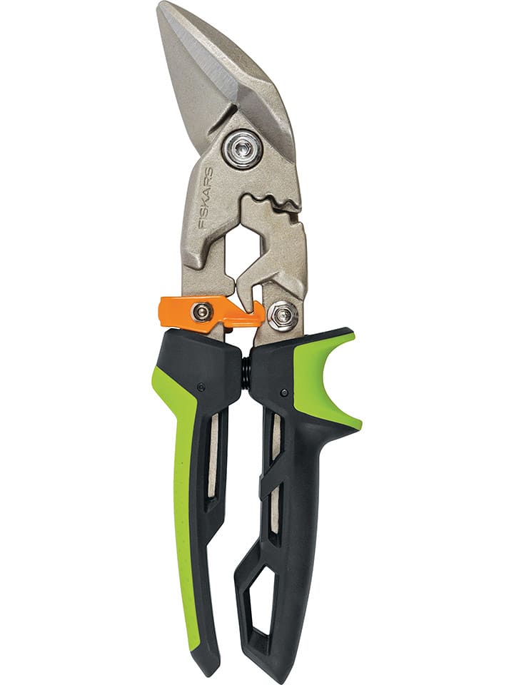 Fiskars Nożyce "PowerGea" w kolorze czarno-zielonym do blachy rozmiar: onesize