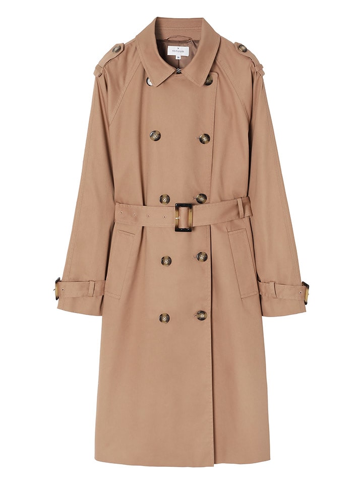 TATUUM Trencz w kolorze jasnobrązowym rozmiar: 38