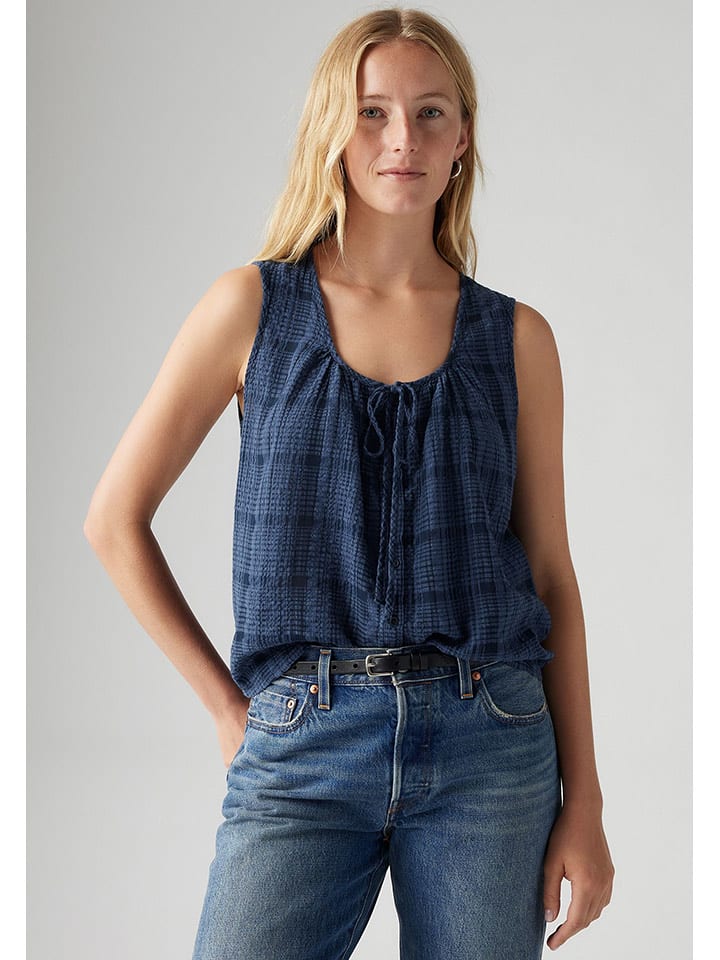 Levi's Top w kolorze granatowym rozmiar: S