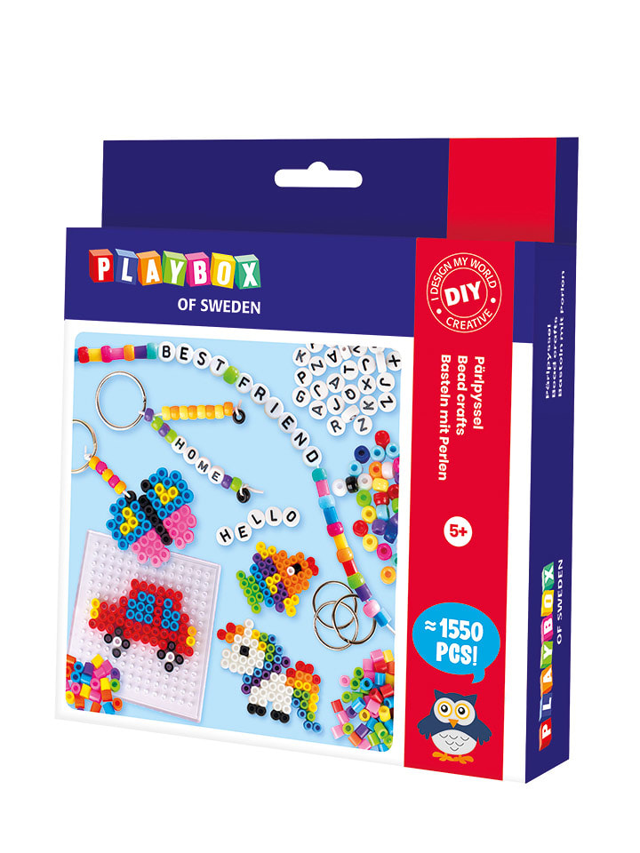 Playbox Zestaw koralików do prasowanek - 5 + rozmiar: onesize