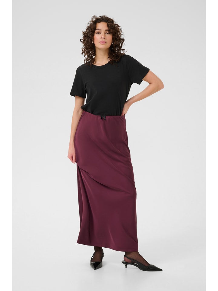 Kaffe Spódnica w kolorze czerwonym rozmiar: 44