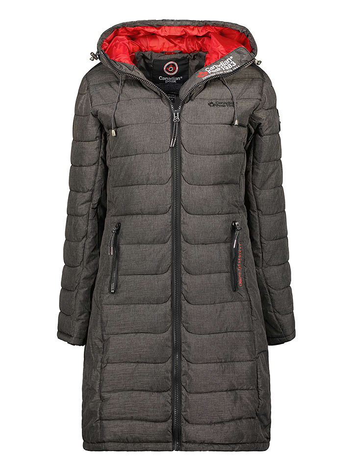 Canadian Peak Płaszcz pikowany "Aromeak" w kolorze antracytowym rozmiar: XXL