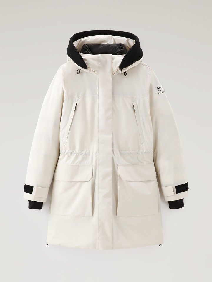 Woolrich Parka "Harveys" w kolorze kremowym rozmiar: M