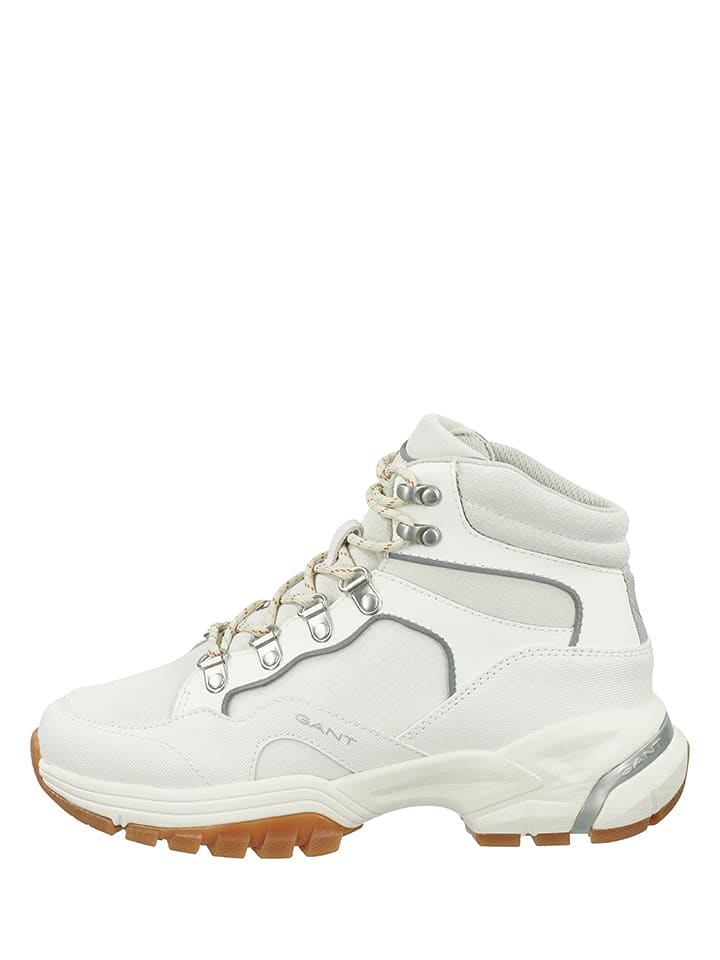 GANT Footwear Skórzane buty turystyczne "Lawanda" w kolorze białym rozmiar: 39