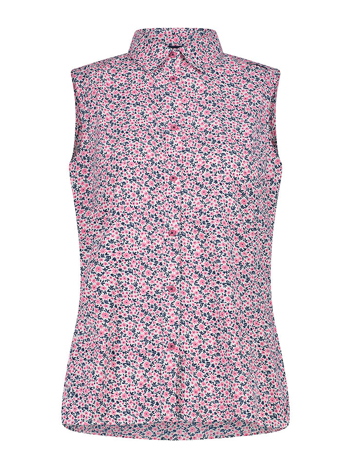 CMP Bluzka funkcyjna w kolorze jasnoróżowo-białym rozmiar: 40