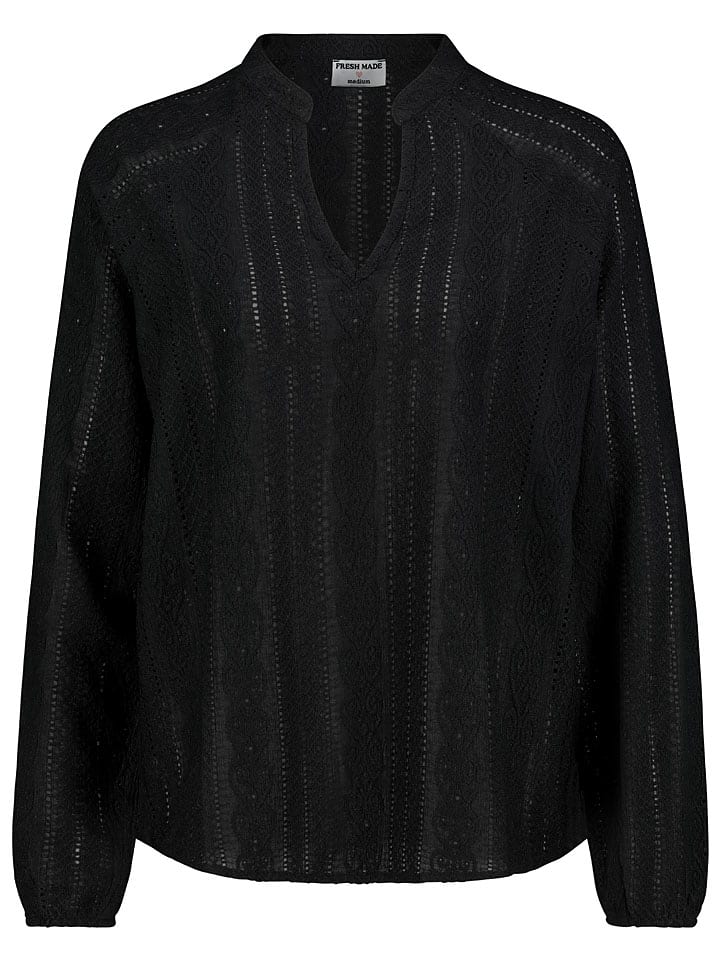 Sublevel Bluzka w kolorze czarnym rozmiar: L