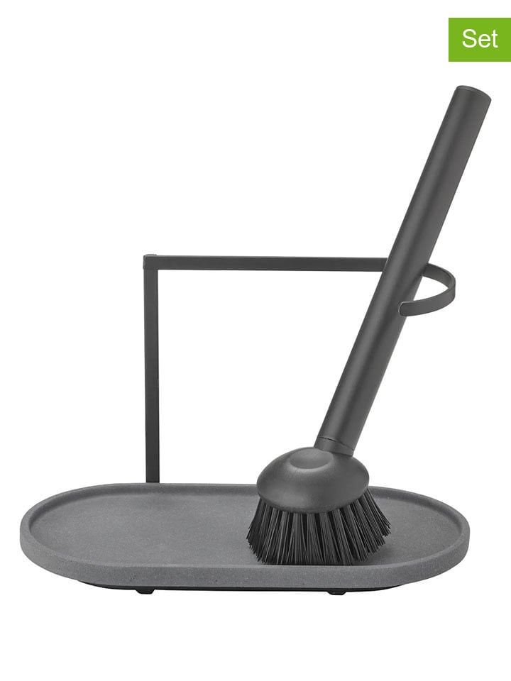 Blomus 3-częściowy zestaw "Dhuva" w kolorze czarnym do zmywania rozmiar: onesize