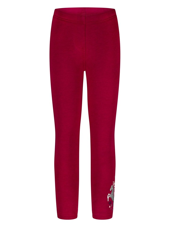 Salt and Pepper Legginsy funkcyjne w kolorze czerwonym rozmiar: 140