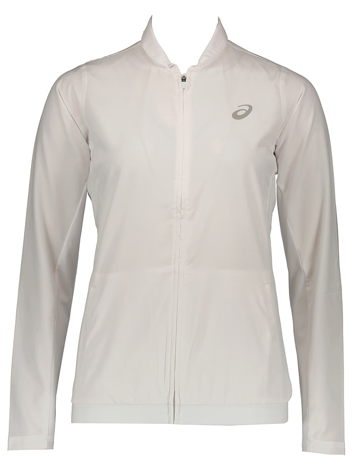 asics Kurtka funkcyjna w kolorze białym rozmiar: S
