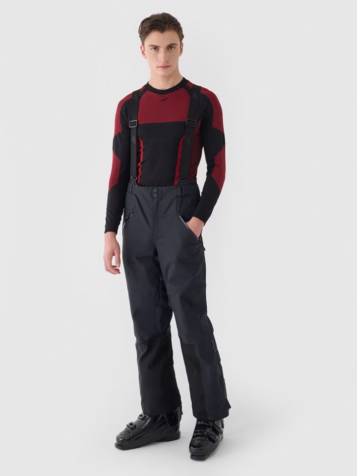 4F Spodnie narciarskie w kolorze czarnym rozmiar: L