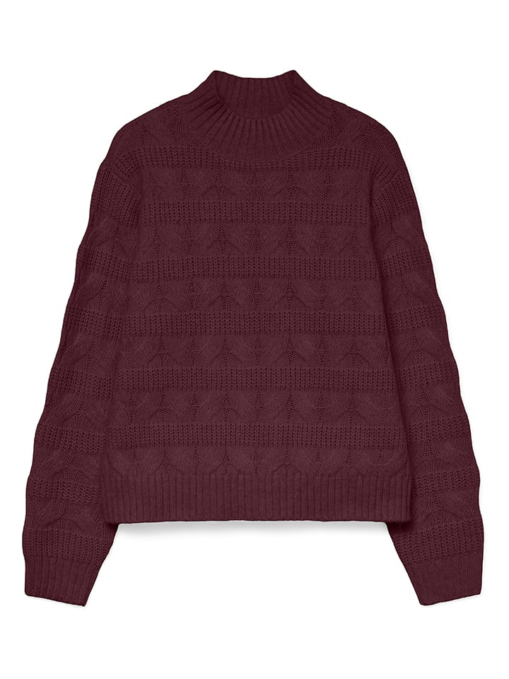 Vero Moda Sweter w kolorze ciemnofioletowym rozmiar: S