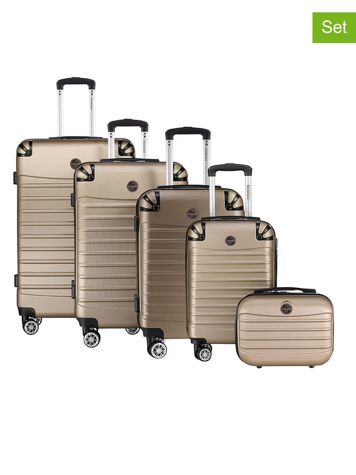 Geographical Norway 5-częściowy zestaw "Shock" w kolorze beżowym rozmiar: onesize