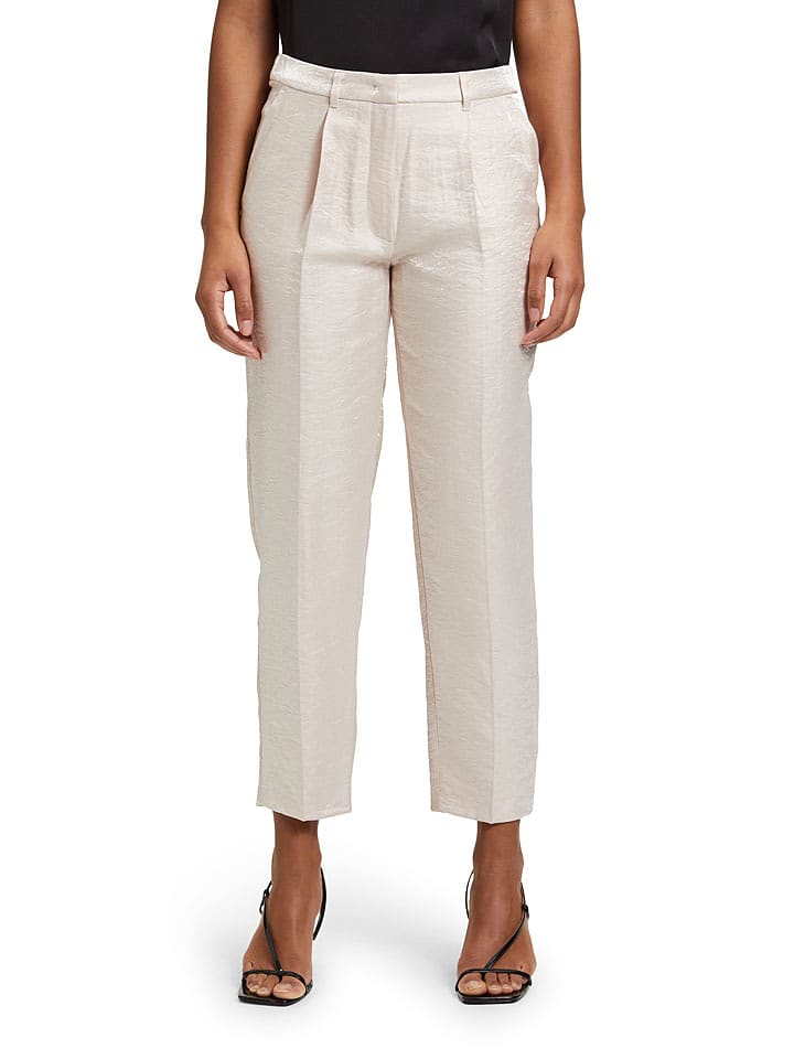 Betty Barclay Spodnie chino w kolorze kremowym rozmiar: 36