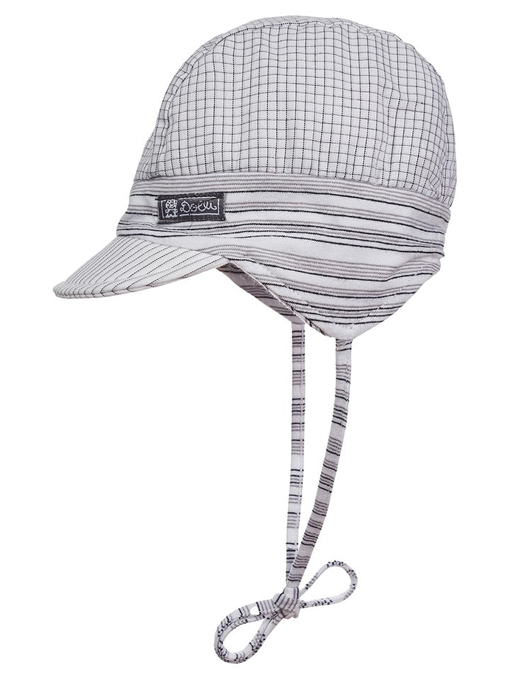 Döll Czapka w kolorze biało-czarno-szarym rozmiar: 47 cm