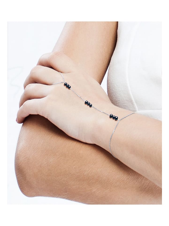 Pearline Srebrna bransoletka z perłami rozmiar: onesize