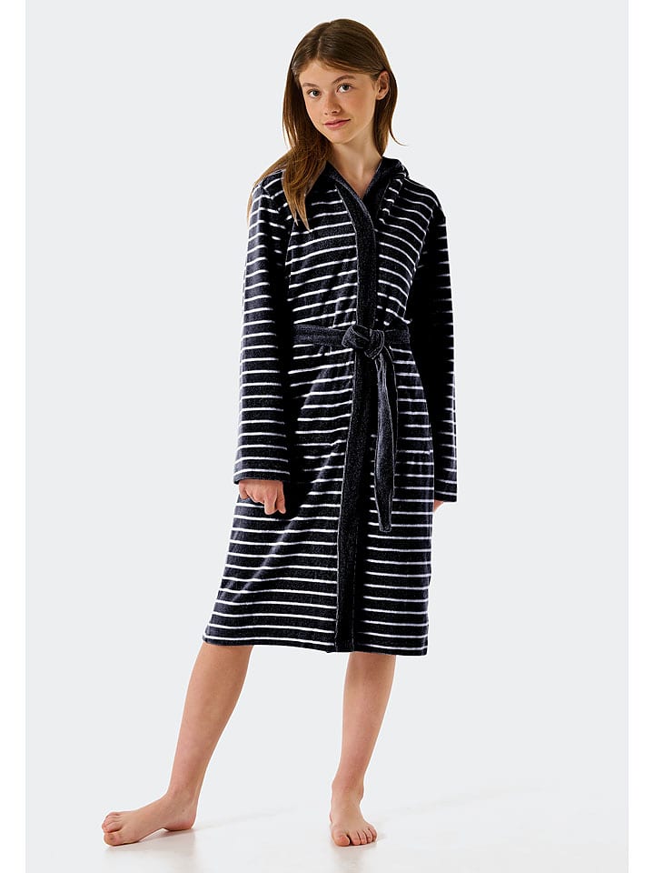 Schiesser Szlafrok w kolorze granatowym rozmiar: 176