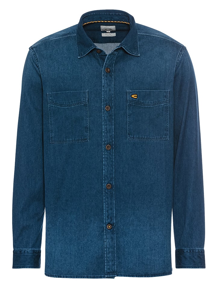 Camel Active Koszula dżinsowa - Regular fit - w kolorze granatowym rozmiar: 6XL