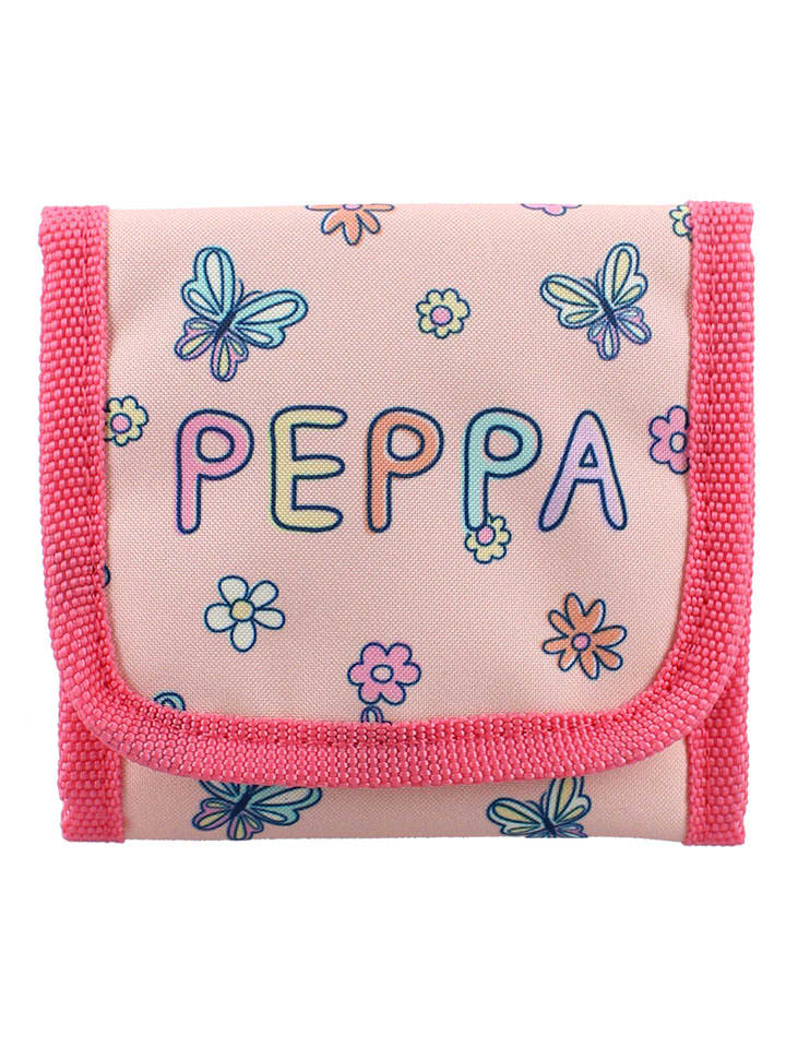 Peppa Pig Portfel "Peppa Pig I love This!" w kolorze jasnoróżowo-różowym - 10 x 10 cm rozmiar: onesize