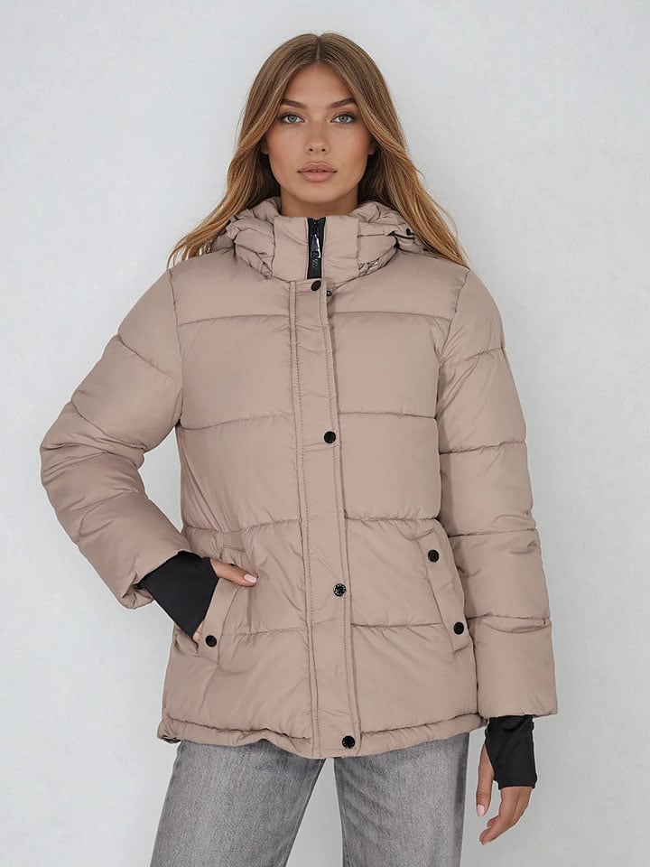 Steve Madden Kurtka zimowa w kolorze szarobrązowym rozmiar: L