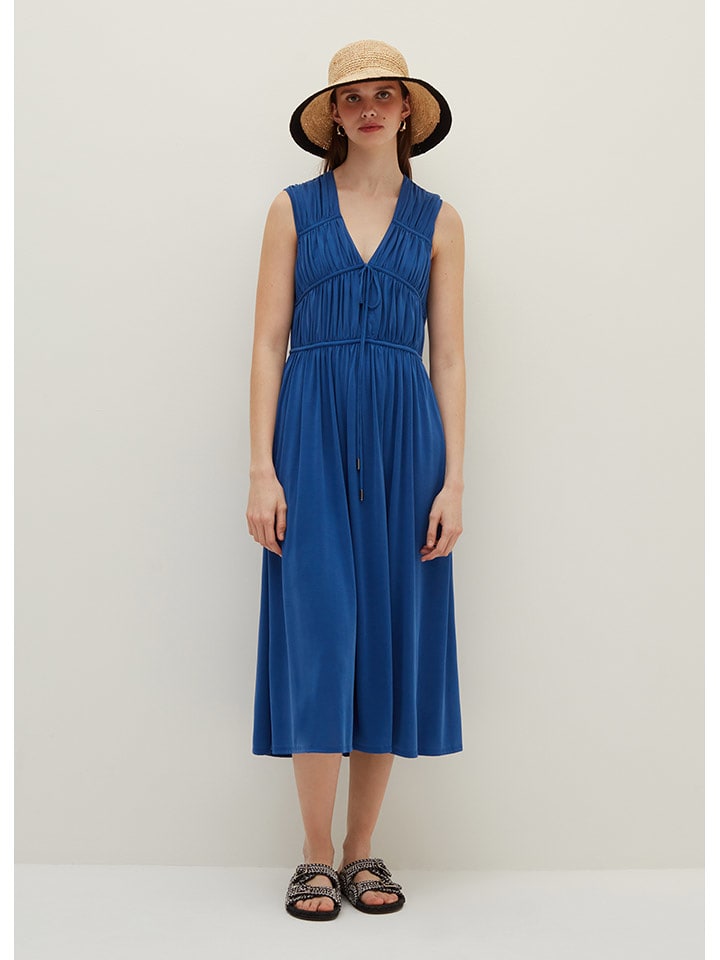 STEFANEL Sukienka w kolorze niebieskim rozmiar: M