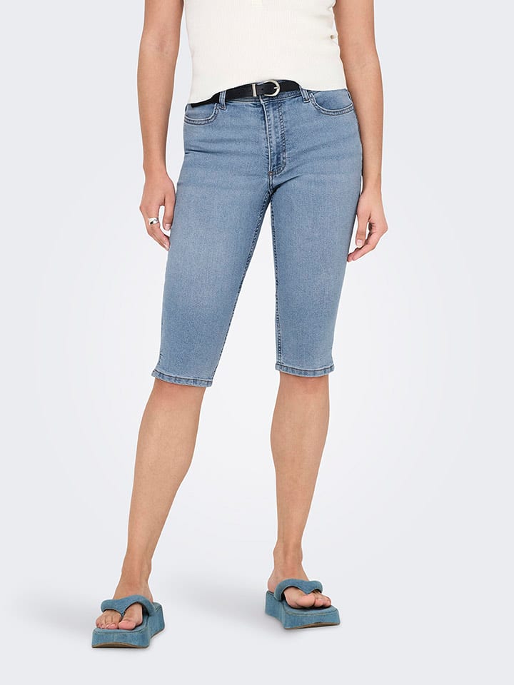 JDY Rybaczki dżinsowe w kolorze błękitnym rozmiar: L