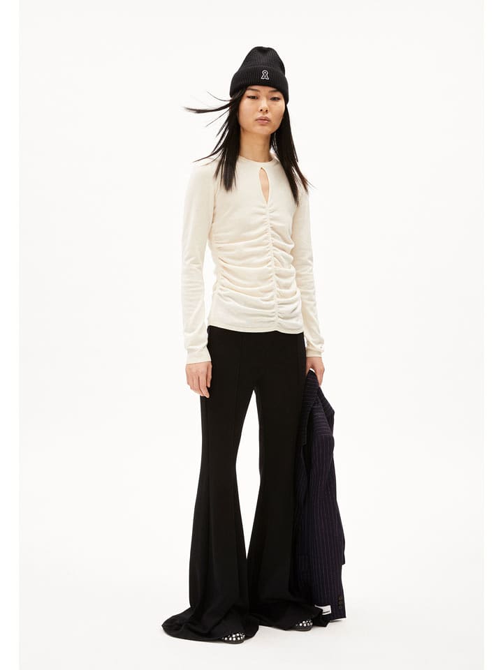 armedangels Sweter "Laleaa Festive" w kolorze kremowym rozmiar: XXL