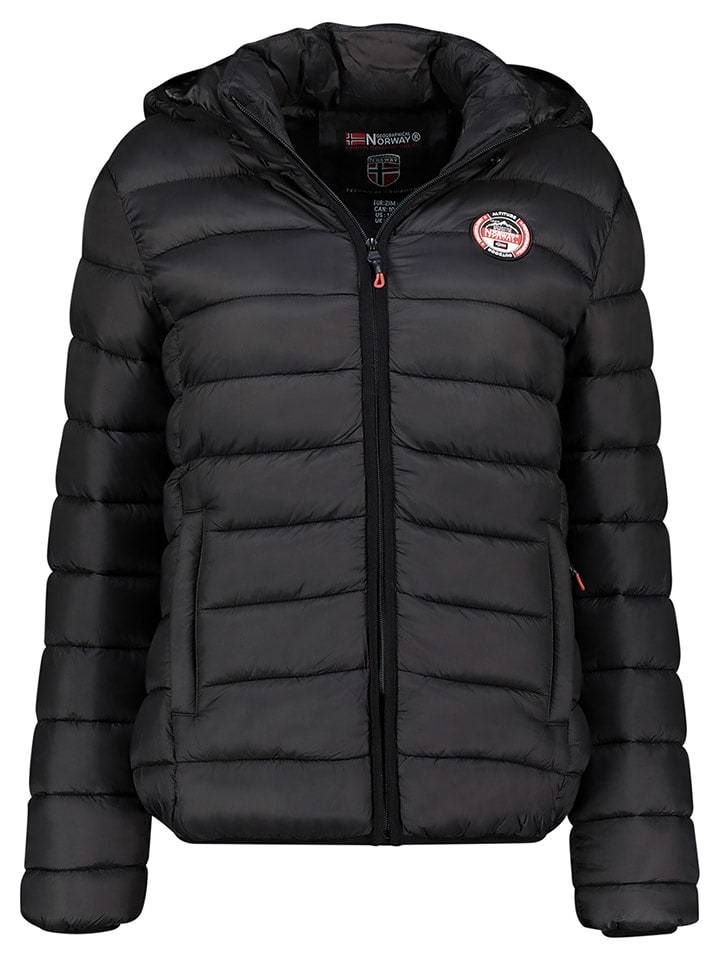 Geographical Norway Kurtka pikowana "Atikabadge" w kolorze czarnym rozmiar: XXL