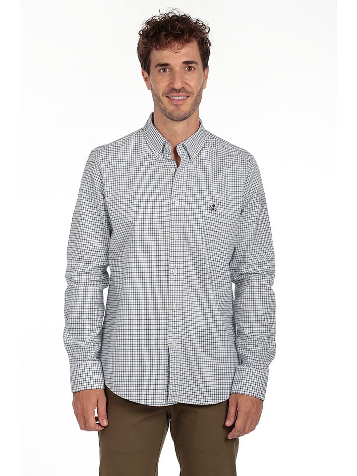 The Time of Bocha Koszula w kolorze zielono-białym rozmiar: XXL