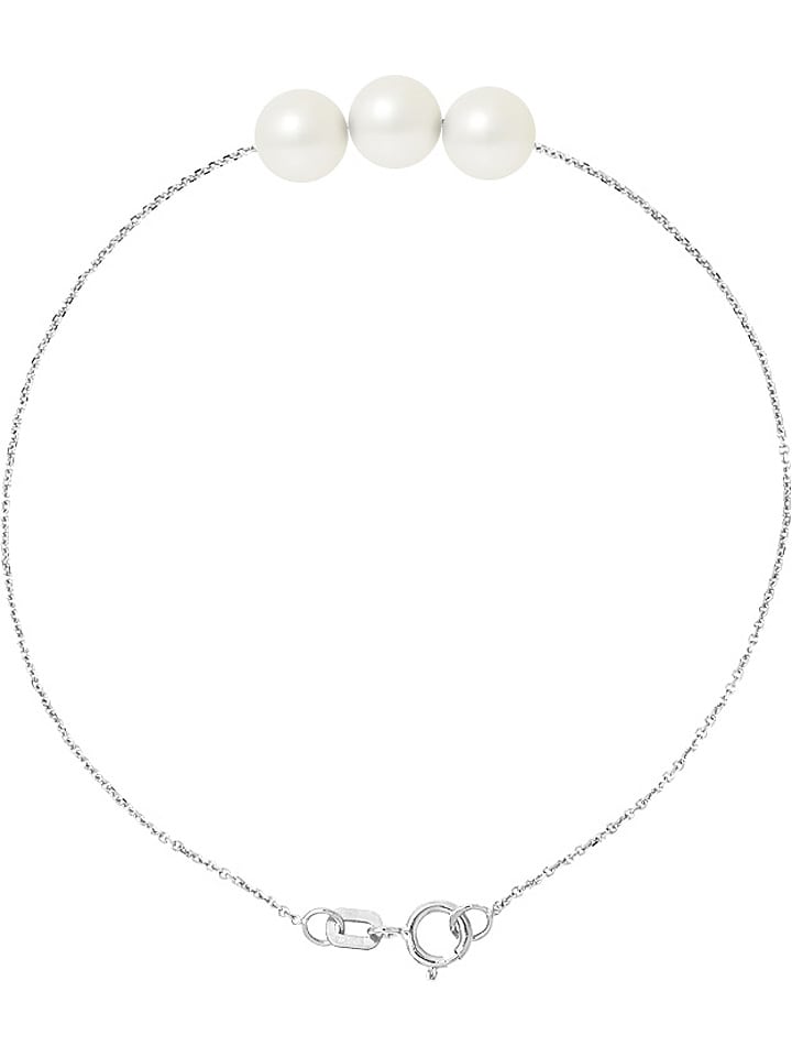 Pearline Srebrna bransoletka z perłami rozmiar: onesize