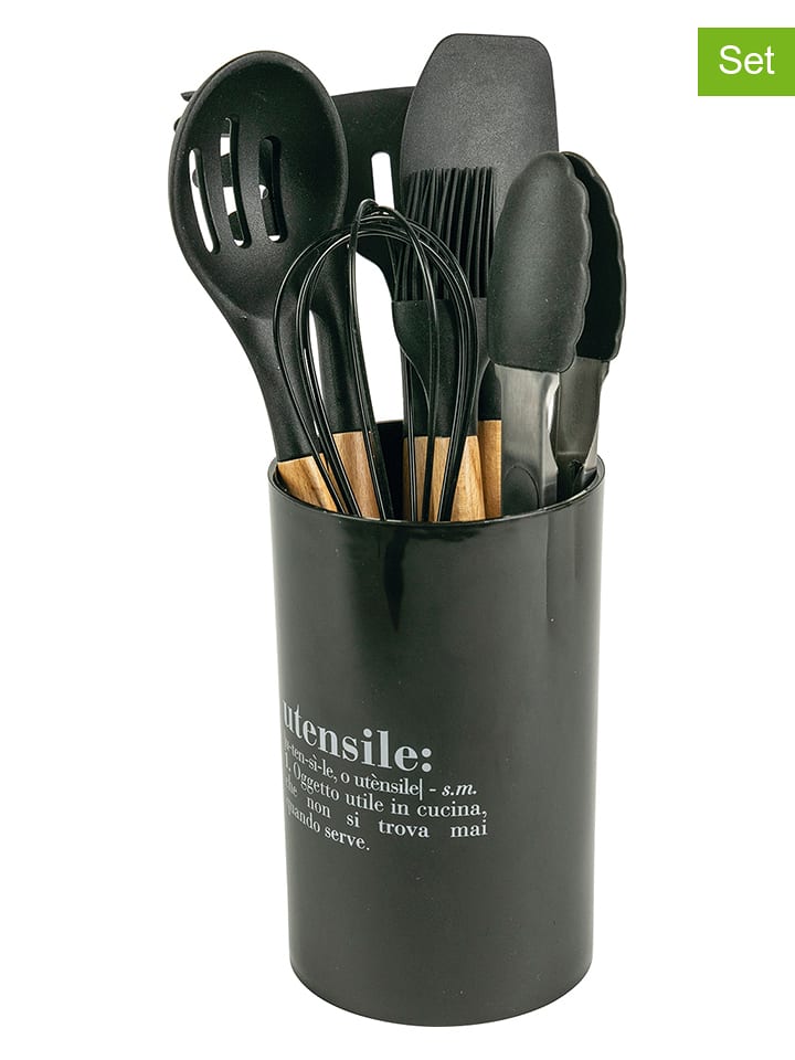 Villa d´Este 7-częściowy zestaw w kolorze czarnym rozmiar: onesize