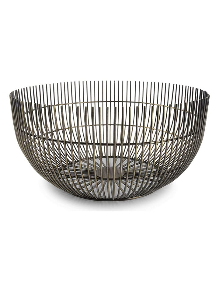 Salt and Pepper Koszyk "Iris" w kolorze złotym - Ø 25 cm rozmiar: onesize