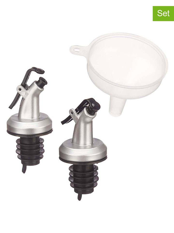 San ignacio 3-częściowy zestaw w kolorze srebrno-czarnym rozmiar: onesize