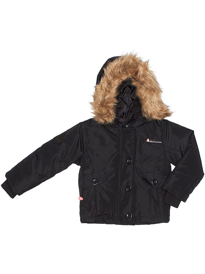 Peak Mountain Parka w kolorze czarnym rozmiar: 152
