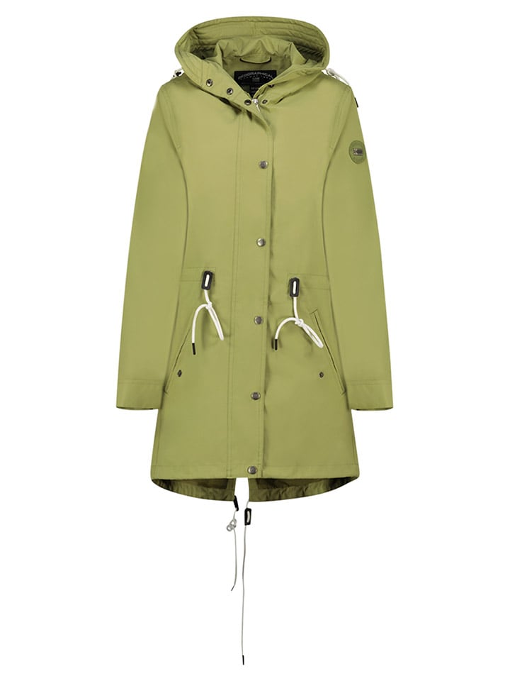 Geographical Norway Parka "Cumi" w kolorze khaki rozmiar: M