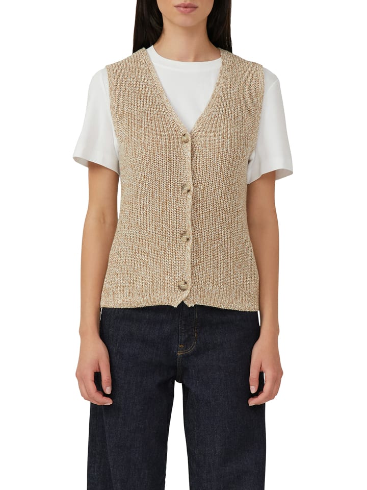 s.Oliver Kardigan w kolorze beżowym rozmiar: 42