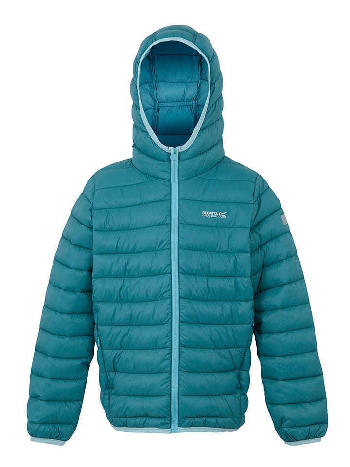 Regatta Kurtka pikowana "Marizion" w kolorze turkusowym rozmiar: 104