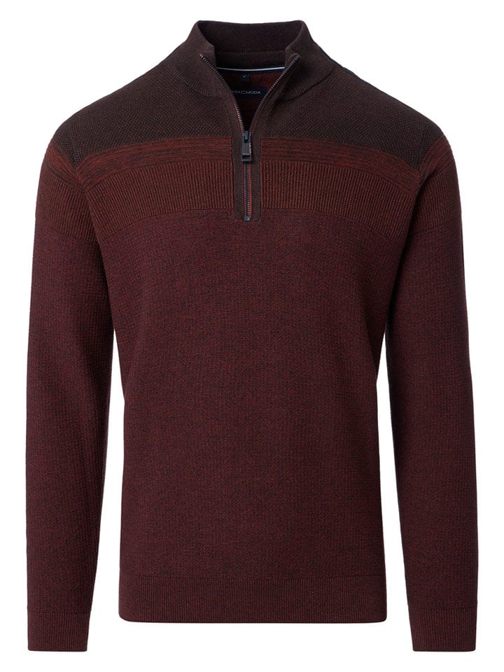 CASAMODA Sweter w kolorze bordowym rozmiar: 5XL