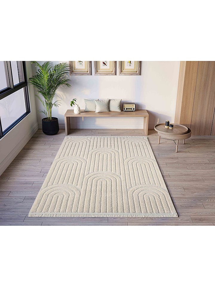 Mioli Dywan "Janerio" w kolorze kremowym rozmiar: 100x300 cm