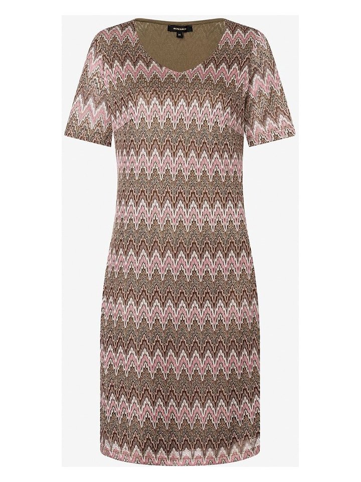 More & More Sukienka w kolorze jasnoróżowo-brązowym rozmiar: 36