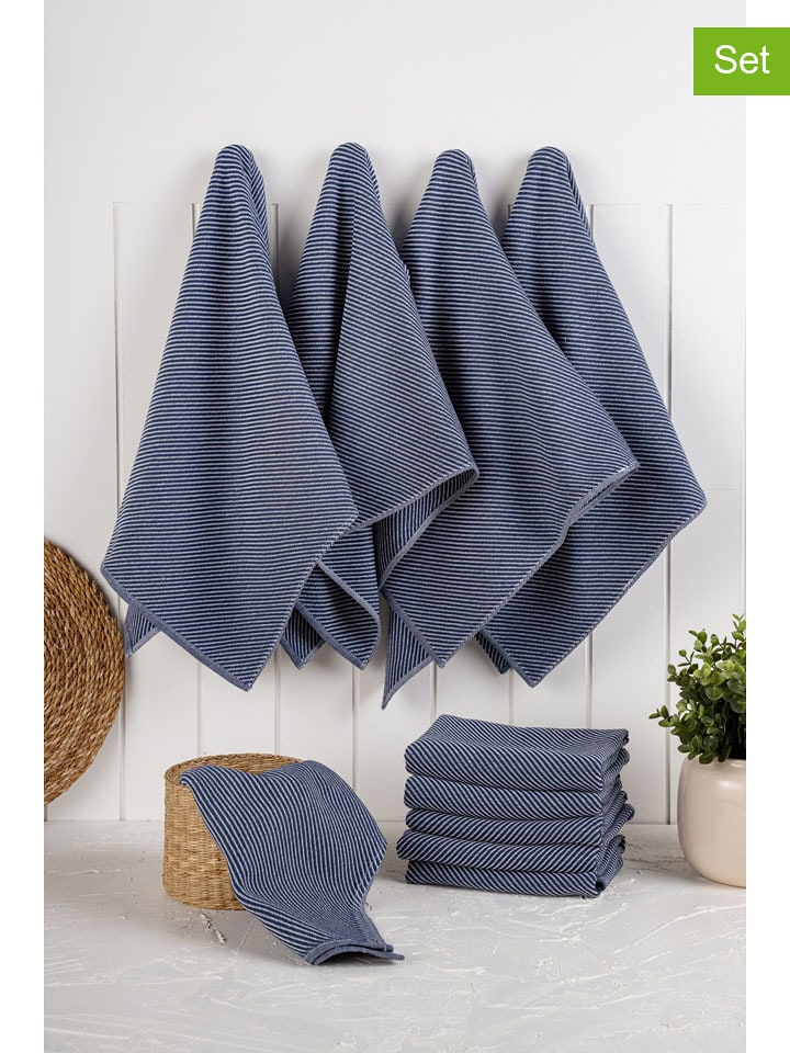 Mijolnir Ściereczki (10 szt.) w kolorze granatowym do naczyń rozmiar: 43x76 cm