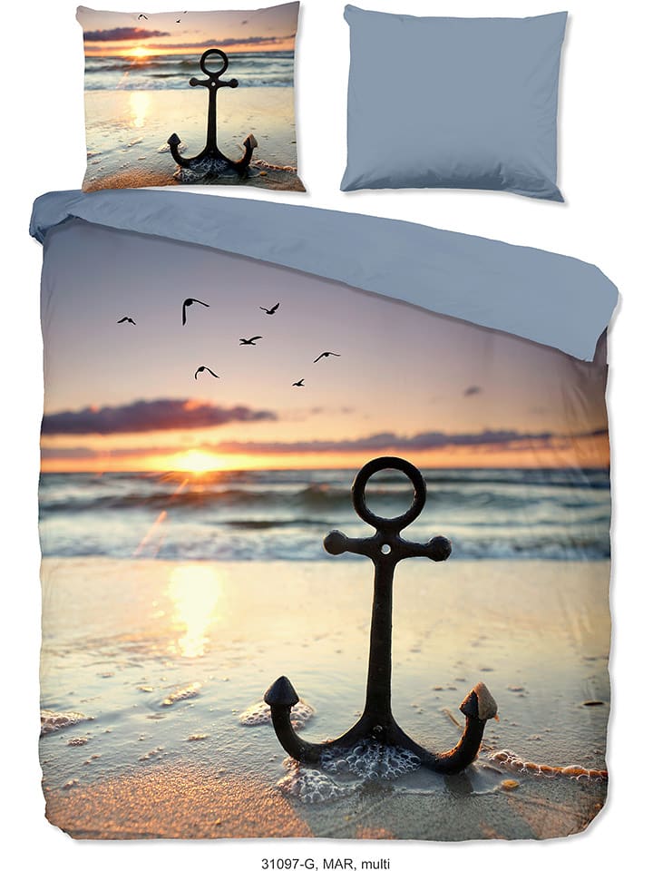 Good Morning Komplet pościeli "Mar" ze wzorem rozmiar: 240x220 cm