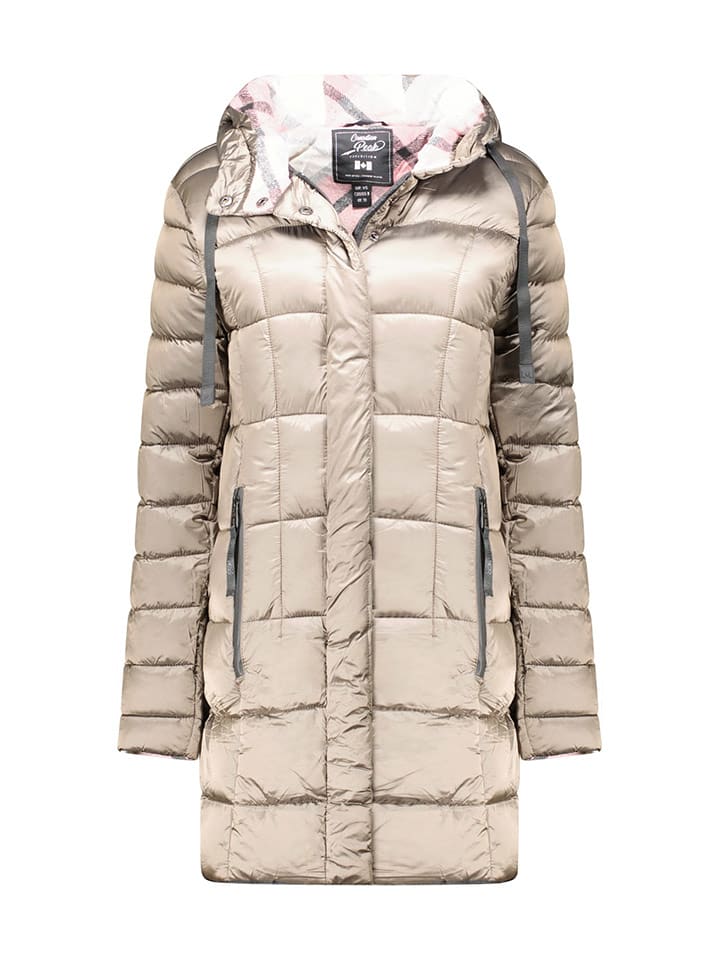 Canadian Peak Płaszcz zimowy "Bullieak" w kolorze kremowym rozmiar: 3XL