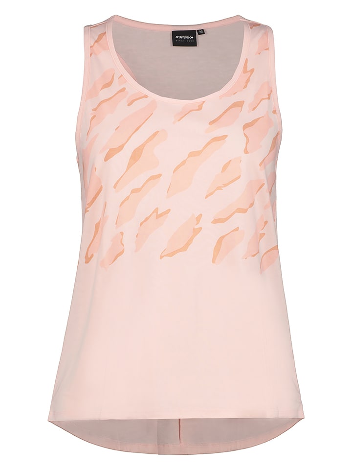 Icepeak Top funkcyjny w kolorze jasnoróżowym rozmiar: L