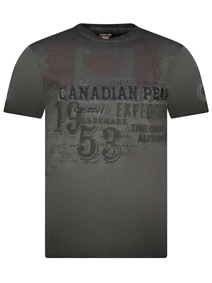 Canadian Peak Koszulka "Jeleganteak" w kolorze czarnym rozmiar: L