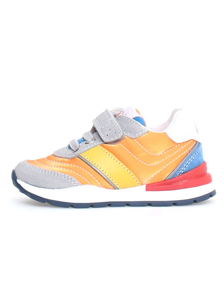 Naturino Sneakersy "Ascal" w kolorze pomarańczowym ze wzorem rozmiar: 31